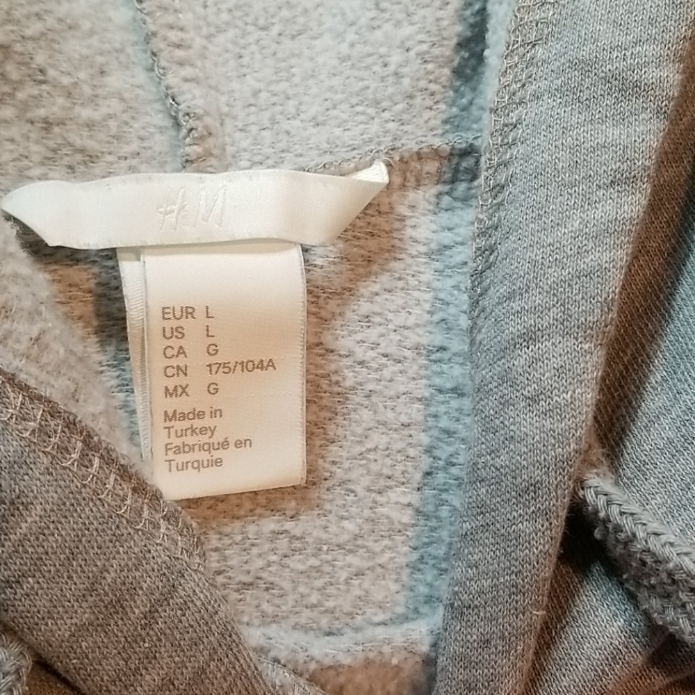 ✅SOLD✅H&M embroidered hoodie size L - Picture 4 of 8